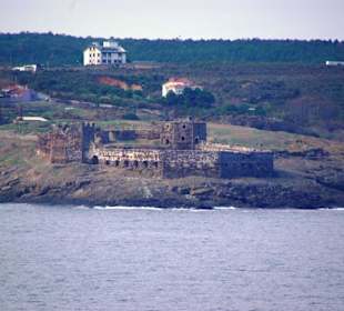 26.10.Rückfahrt von Jalta nach Santorin Durchfahrt 