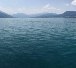 Panoramaansicht eines Teils des Sees...