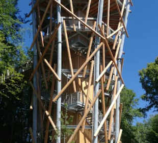 Turm zum Baumwipfelpfad