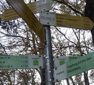 Wandern um die Rauber Ruine