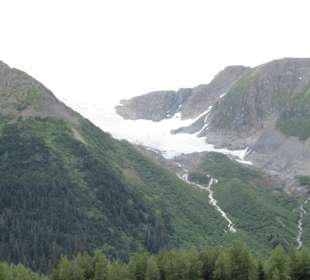 Erste Gletscher kommen in Sicht