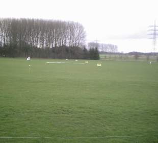 Range Anlage des Golfplatzes