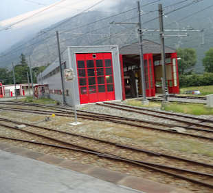 Hallen für den Express