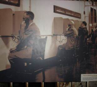 Alcatraz (Innengebäude /Foto vom Besuchsbereich)