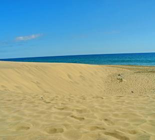 Meer hinter den Dünen