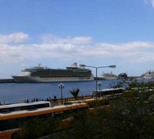 Kreuzfahrtschiffe im Hafen von Funchal
