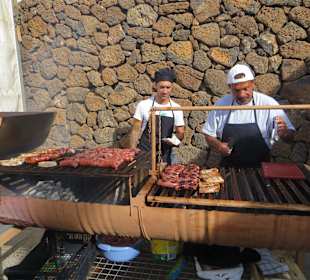 Gegrilltes gab´s auch