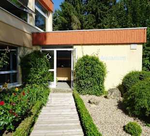 Eingang zum Aquarium von Wasserbillig