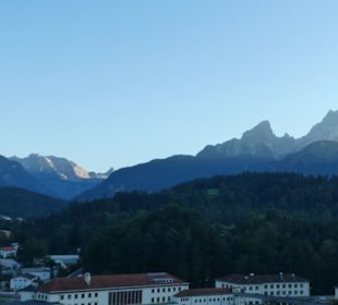 Blick zum Watzmann von der Akropolis-Terrasse