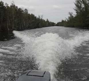 Fahrt zum Indianerdorf