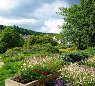 Im Kurpark unterwegs