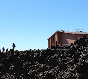 Teide Seilbahn Bergstation