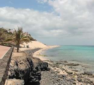 Blick von Morro Jable Richtung Playa de Matorral