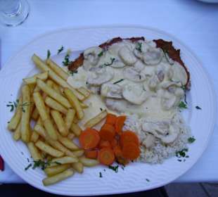 Schnitzel mit Pilzsauce