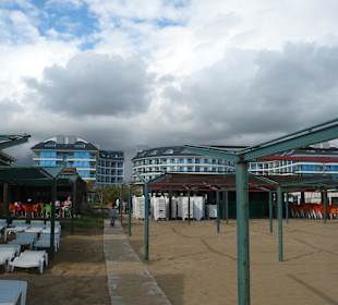 Am Strand, Blick nach Norden