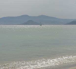 Sicht bis zur Insel Paros!