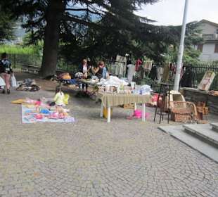 Wochenmarkt in Morbegno