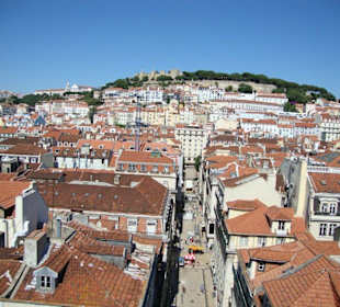 Blick über Lissabon