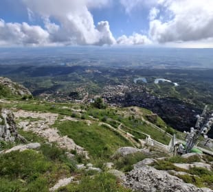 Skanderbeg Burg Ausblick