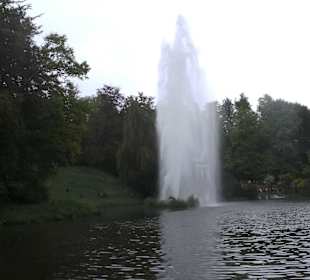 Fontäne am See
