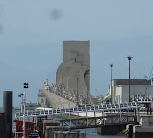 Spaziergang am Tejo zum Entdeckerdenkmal