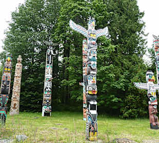 Stanley Park Totempfähle