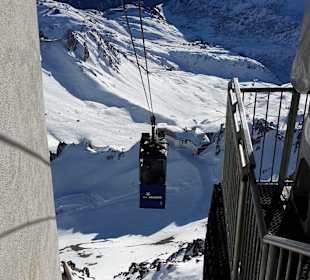 Auffahrt zum Valluga in St. Anton