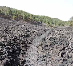 Nur nicht stürzen, Steine sind scharfkantig