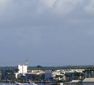 Blick auf Point a Pitre