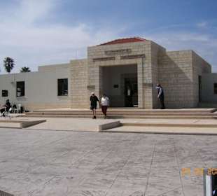 Eingangsbereich zu den Ausgrabungen