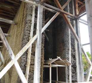 Über 150 Meter lang: das Gradierwerk von Bad Orb