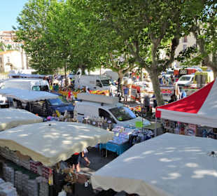 Rundgang über den Wochenmarkt von Port Vendres