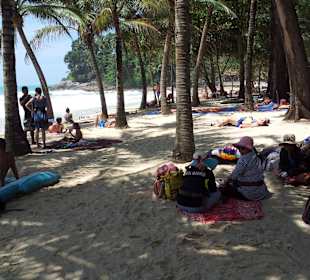 Trauriger Rest der Surin Beach Oktober 14