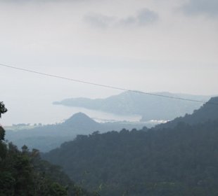 Dank Freddy an einem besonderen Aussichtspunkt