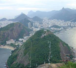 Blick auf Rio vom Zuckerhut