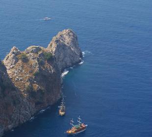 Aussicht von der Burg von Alanya