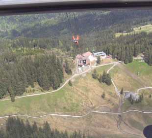 Sicht aus der Gondel