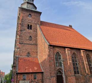 Außenansicht der Kirche St. Johannis