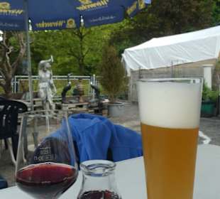 Nach Corona-Lockerung: Abendessen in Tasos Taverne