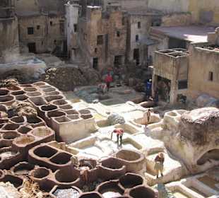 Gerberviertel in Fes