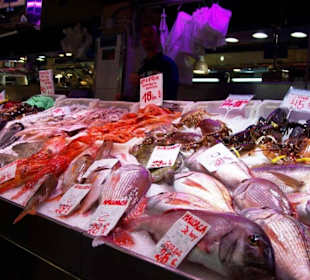 Fischverkaufsbereiche