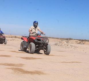 Quadfahrt auf der Wüstensafari