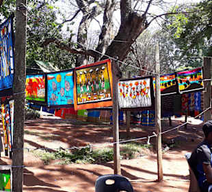 Nicht nur Kerzen - Kunstmarkt vor der Fabrik