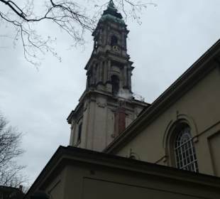 Blick zur Sophienkirche