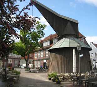 Historischer Tretkran