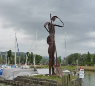 Mündungsgebiet vom Alten Rhein in den Bodensee