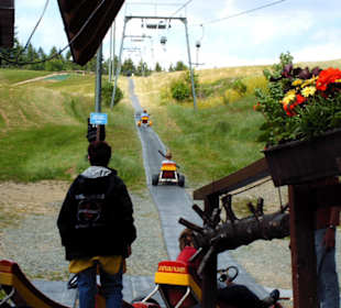 Aufwärts zum Start abwärts