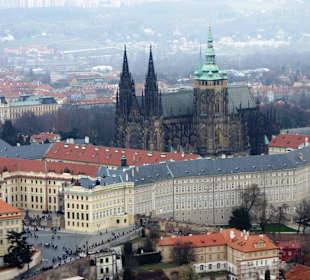 Blick zur Prager Burg