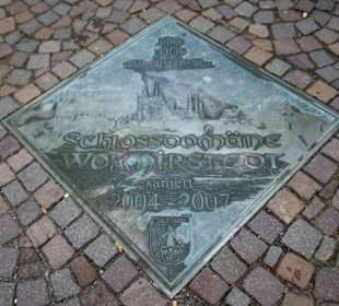 Hinweis auf die Schlossdomäne