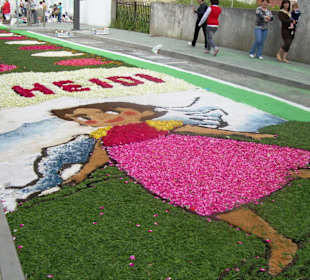Alfombras florales Burela